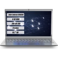 Hometech Alfa 640C Intel Celeron N4020C 8 GB 256 GB SSD Freedos 14.1" Hd Taşınabilir Bilgisayar Yok