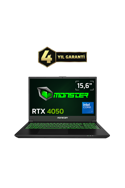 Monster Abra A5 V21.8.2 Intel Core 7 250H 32GB 1TB RTX 4050 FreeDos 15,6" 144 Hz Oyun Bilgisayarı Siyah 1 TB