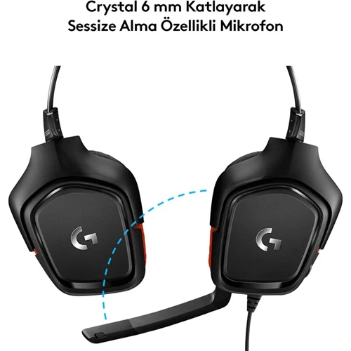 Logitech G332 981-000757 Oyuncu Gaming Kulaklık 
