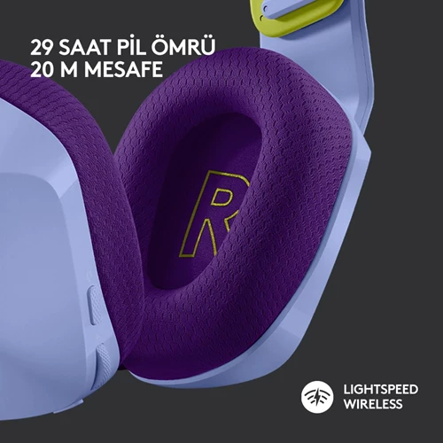 Logitech G733 Ultra Hafif, Kablosuz Oyun Kulaklığı 981­000890 - Lila 